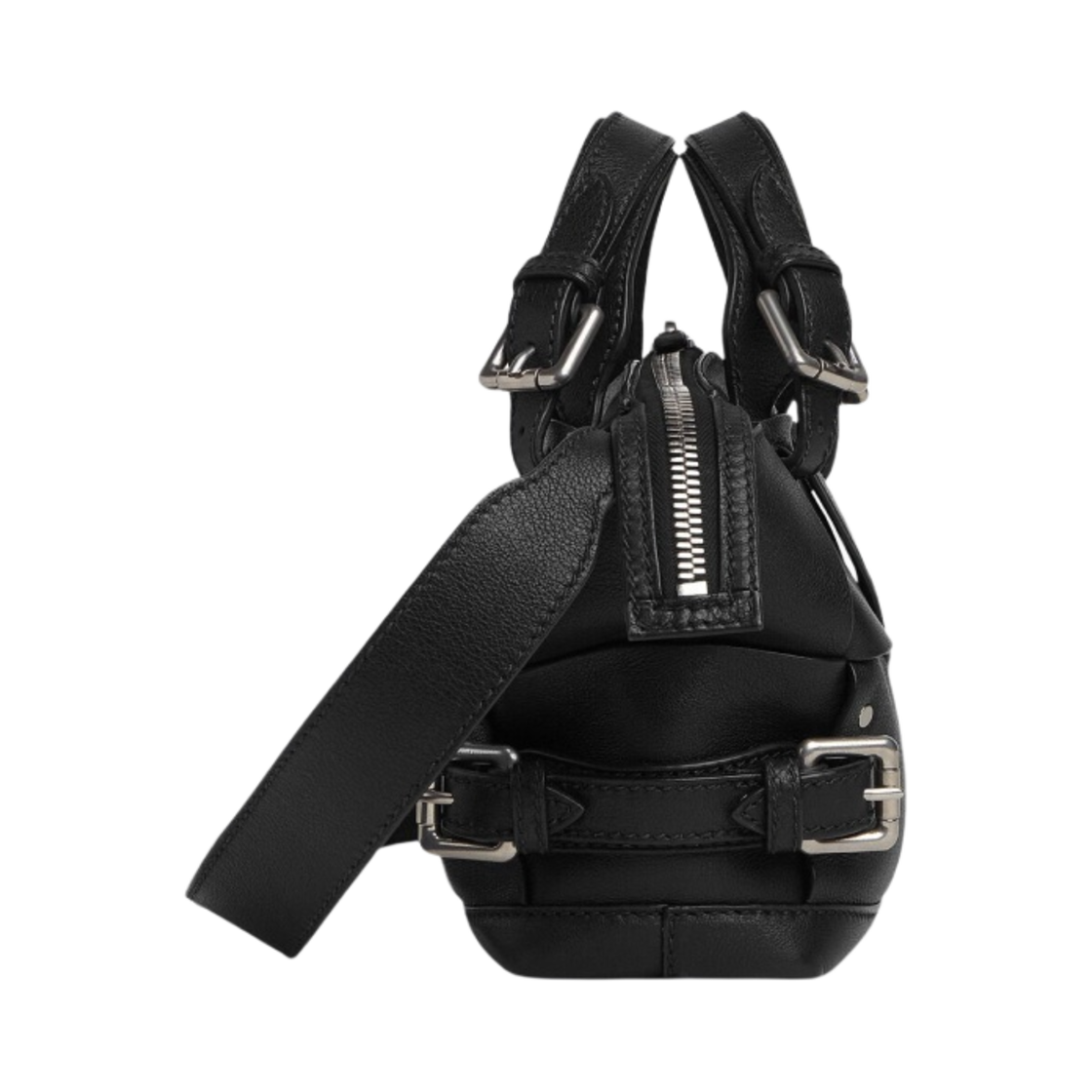 보테가 베네타 아르코 툴 스몰 탑 핸들백 블랙(Bottega Veneta Arco Tool Small Top Handle Bag Black) - 2