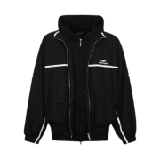 Balenciaga 3B Sports Icon Layered Jacket Black