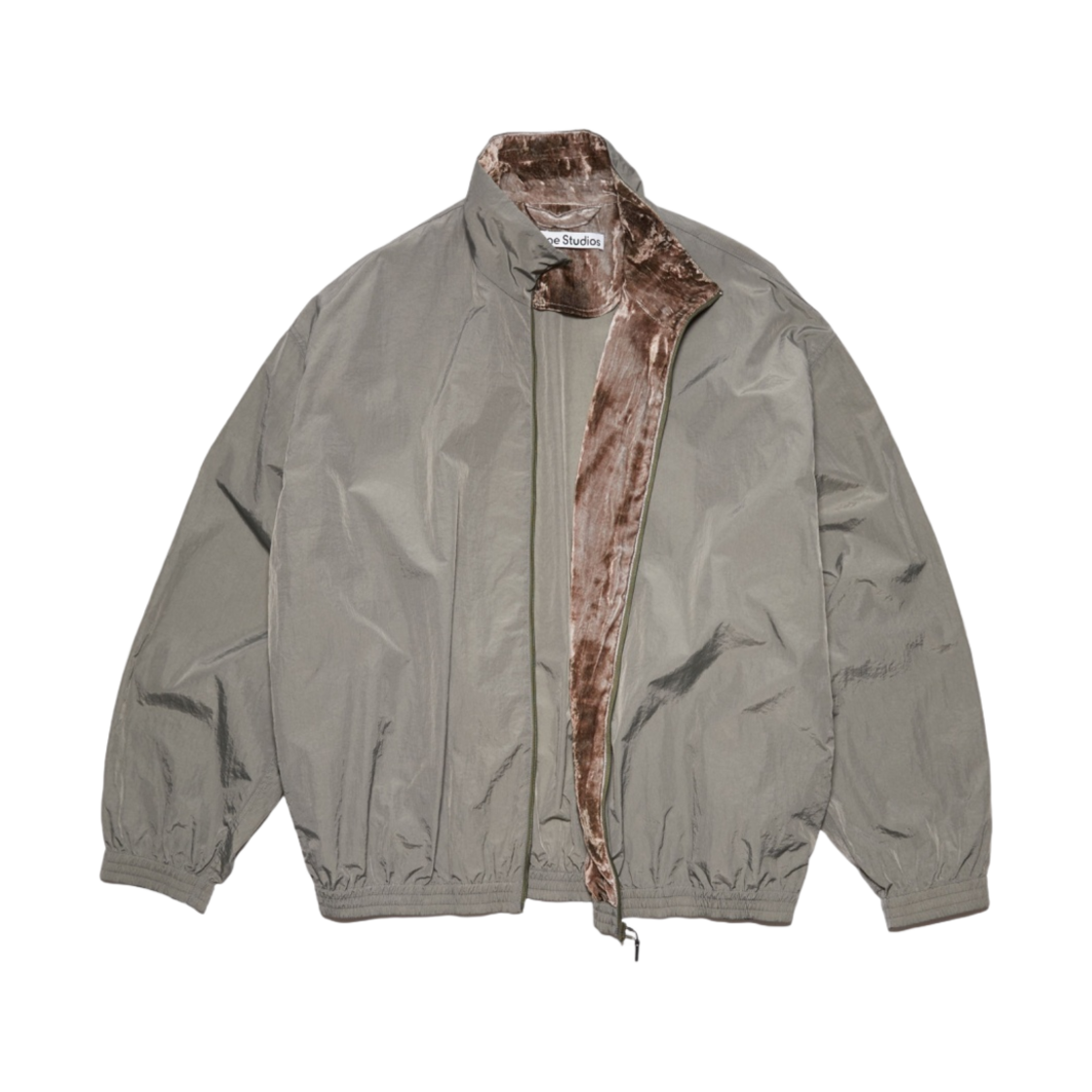 아크네 스튜디오 나일론 지퍼 자켓 폭스 그레이(Acne Studios Nylon Zippered Jacket Fox Grey) - 1