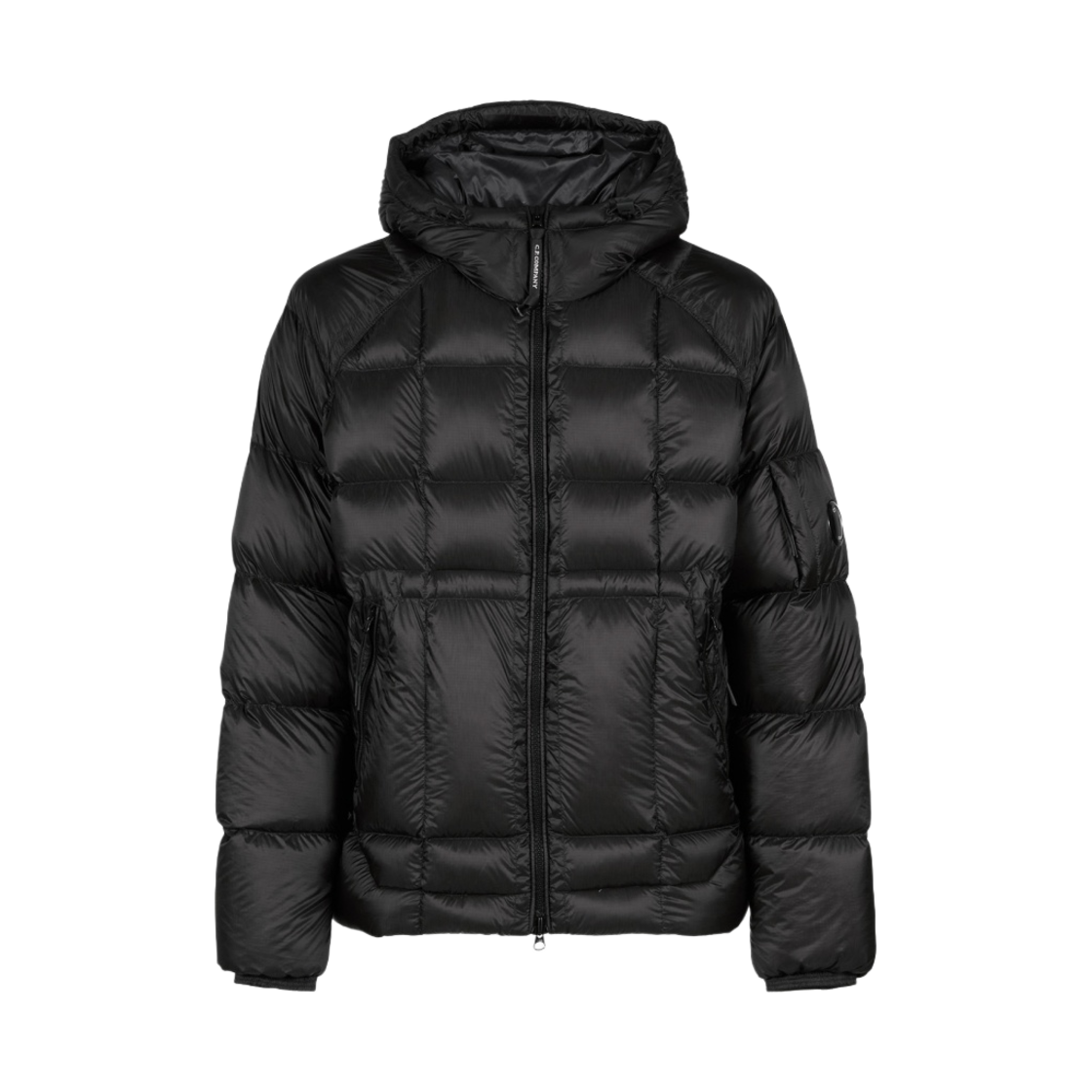 C.P. 컴퍼니 DD 쉘 후드 다운 자켓 블랙 - 22FW(C.P. Company DD Shell Hooded Down Jacket Black - 22FW)