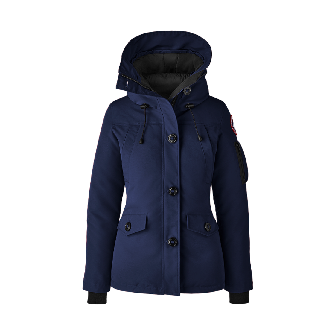 (W) 캐나다 구스 몬테벨로 파카 헤리티지 아틀란틱 네이비((W) Canada Goose Montebello Parka Heritage Atlantic Navy) - 1