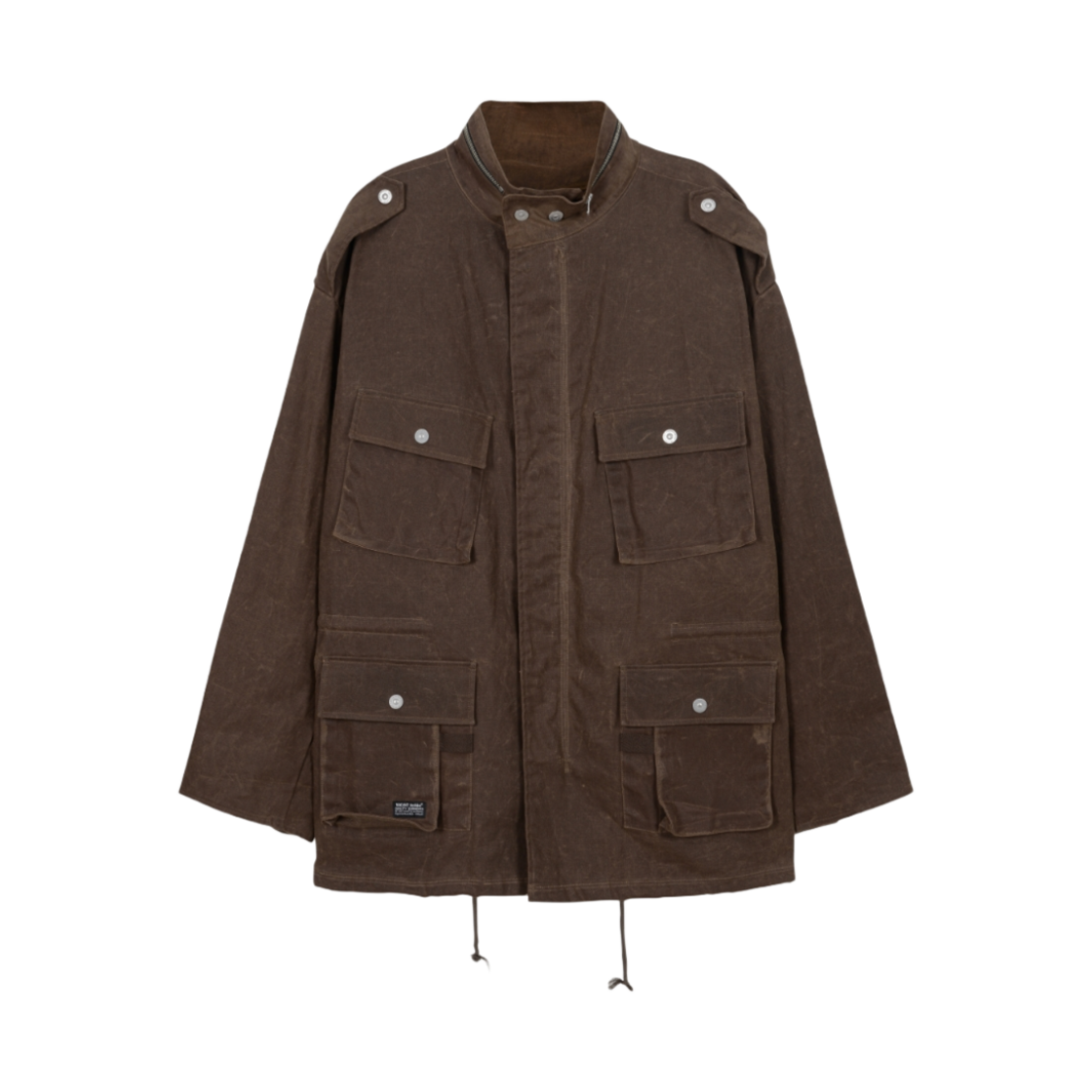 VUK243VJK002_02 Vacant Archive Broner Waxed Field Jacket Brown