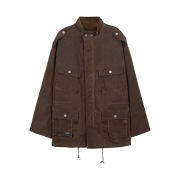 Vacant Archive Broner Waxed Field Jacket Brown