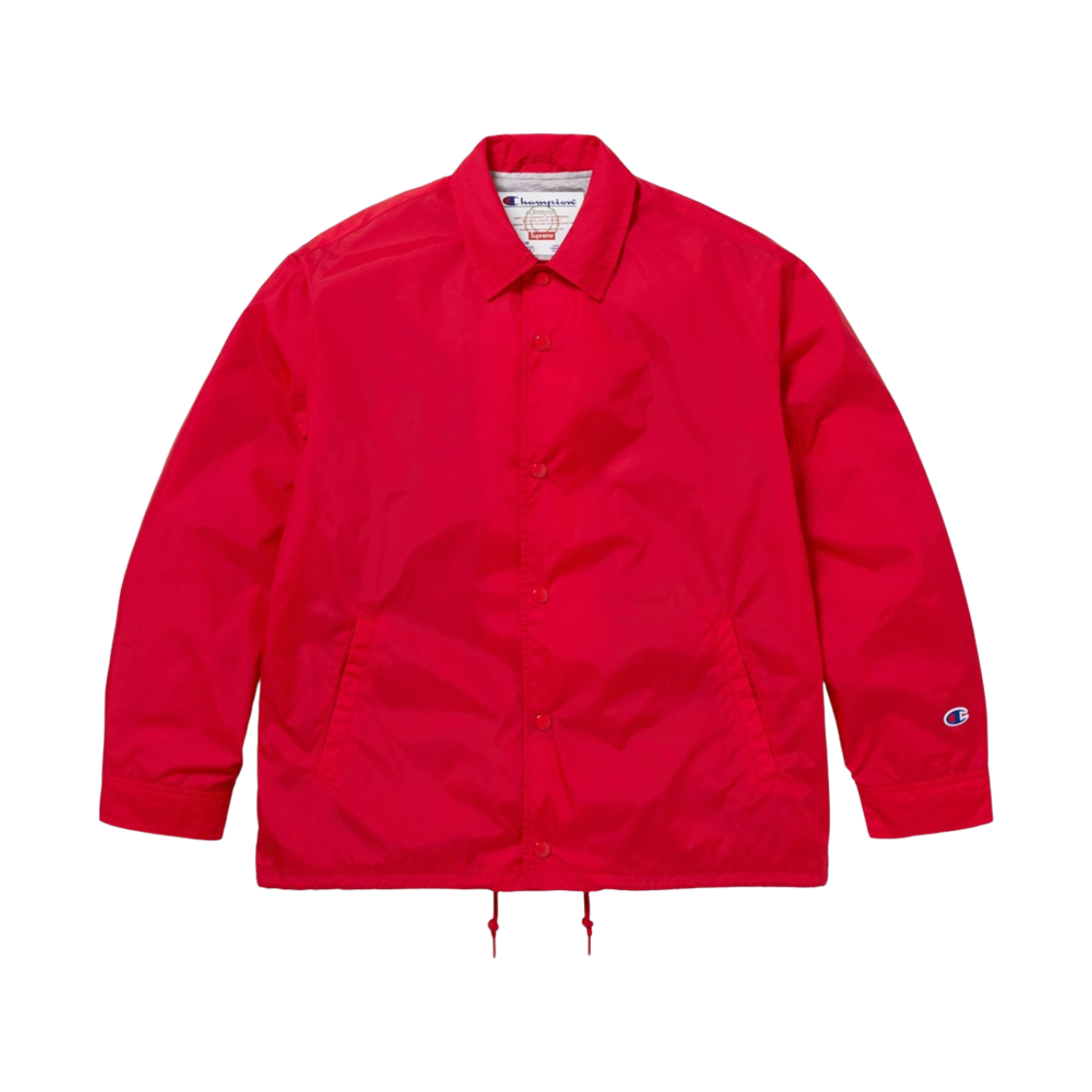 슈프림 x 챔피온 코치 자켓 레드 24SS Supreme KREAM