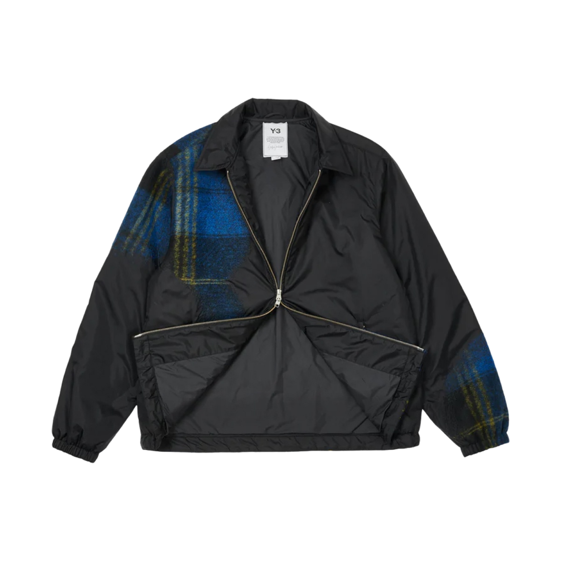 팔라스 x Y-3 니들 펀치 나일론 울 코치 자켓 블랙 - 22FW(Palace x Y-3 Needle Punch Nylon Wool Coach Jacket Black - 22FW) - 2