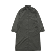 FARVEN Pratt Nylon Trench Coat Ebony Gray