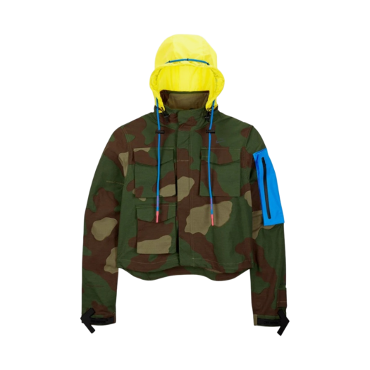 (W) Nike x Off-White NRG #27 AOP Jacket Palm Green