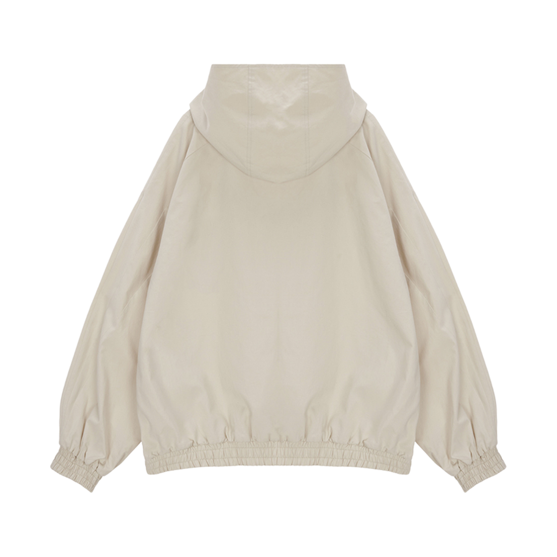 (W) 마뗑킴 레이어드 후디 벌룬 점퍼 아이보리((W) Matin Kim Layered Hoody Balloon Jumper Ivory) - 2