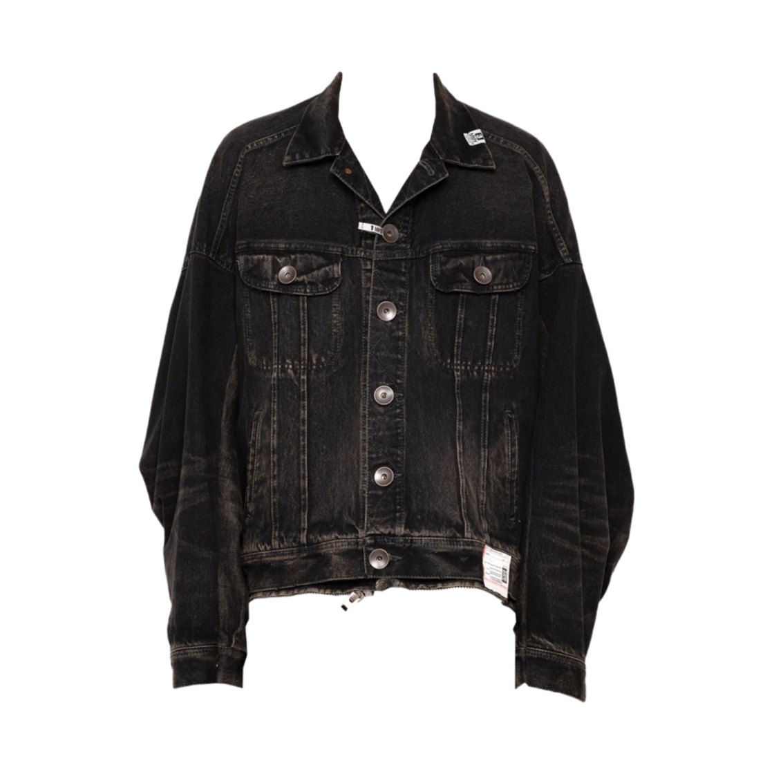 메종 미하라 야스히로 콤비네이션 데님 자켓 블랙(Maison Mihara Yasuhiro Combination Denim Jacket Black)