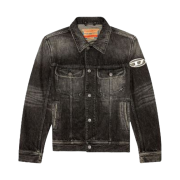 Diesel D-Barcy-S2 Denim Jacket Black