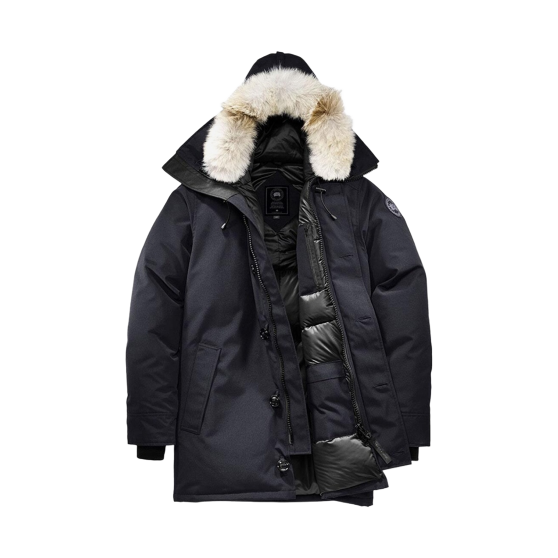 캐나다 구스 샤토 파카 블랙 라벨 네이비