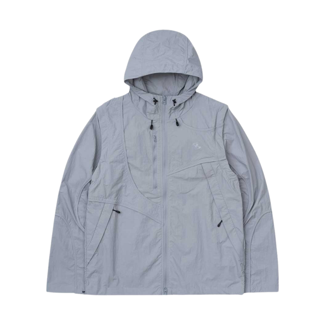 산산기어 투웨이 웨이브 자켓 블루 그레이 - 24SS