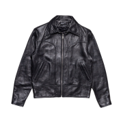 Enfants Riches Deprimes Leather Television Jacket Black