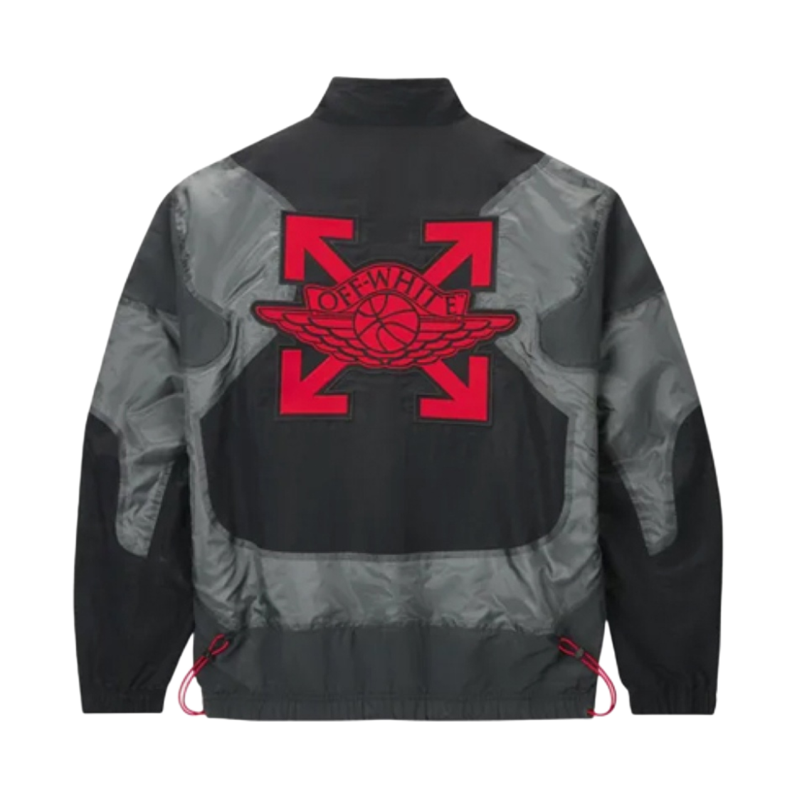 조던 x 오프화이트 우븐 자켓 블랙 - US/EU(Jordan x Off-White Woven Jacket Black - US/EU) - 2