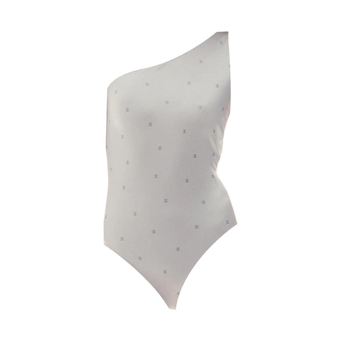 P76192-V67966-NS829 (W) Chanel Swimsuit Stretch Jersey & Silver