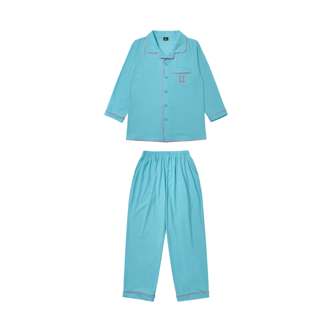 지드래곤 위버멘쉬 파자마 세트 스카이 블루(G-DRAGON Ubermensch Pajama Set Sky Blue)