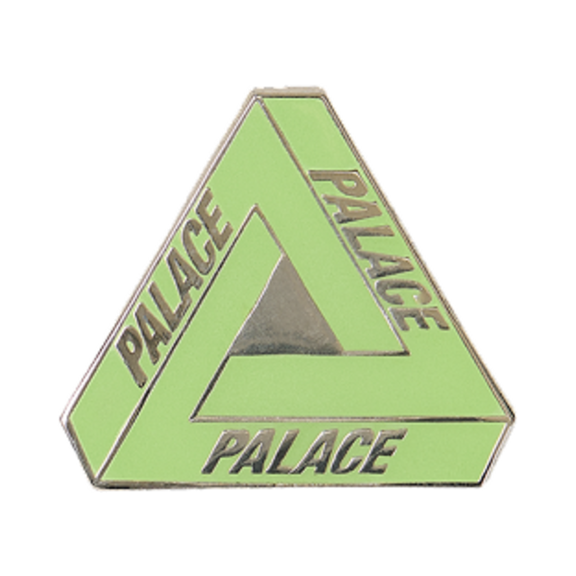 팔라스 트라이퍼그 글로우 핀 뱃지 글로우 인 더 다크 - 25SS(Palace Tri-Ferg Glow Pin Badge Glow In The Dark - 25SS)