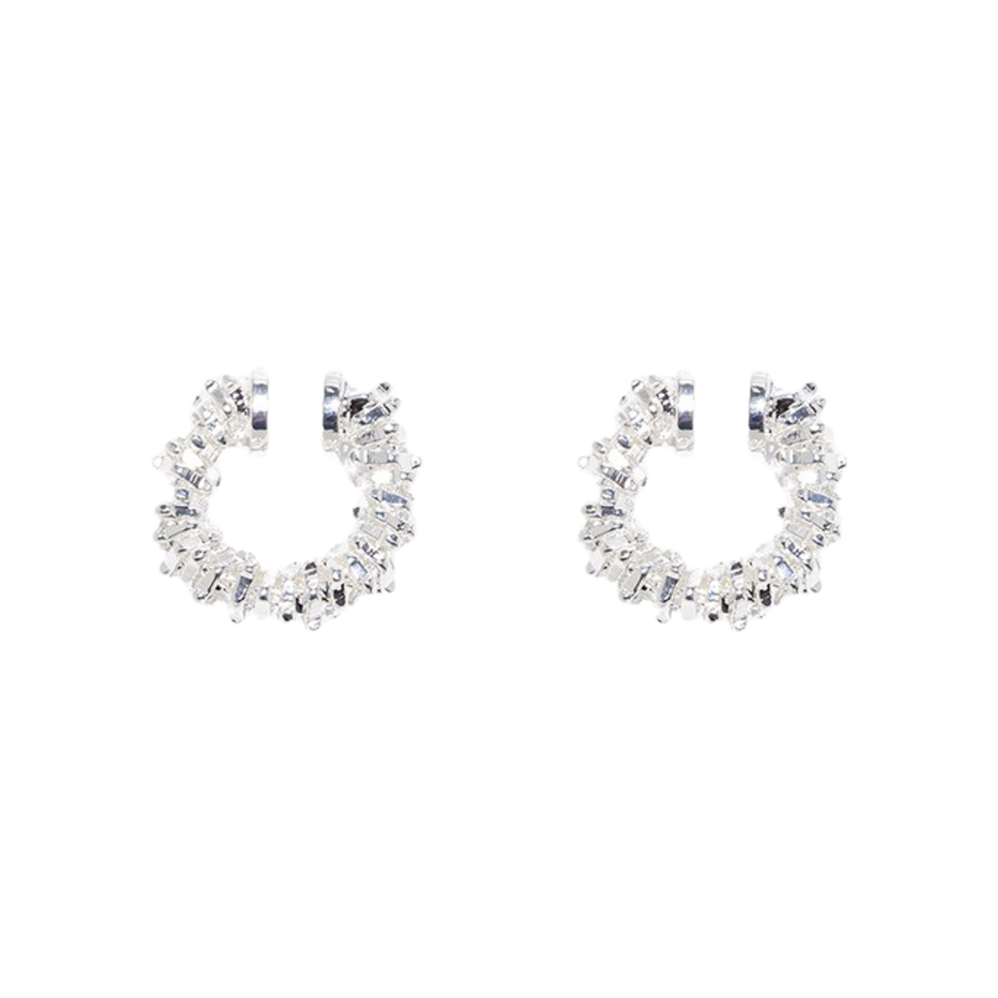 포트레이트 리포트 브로큰 스태츄 미니 이어 커프 실버(Portrait Report Broken Statue Mini Ear Cuff Silver)