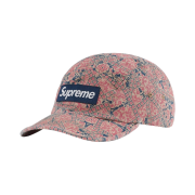 Supreme Washed Chino Twill Camp Cap Floral Cards - 21FW