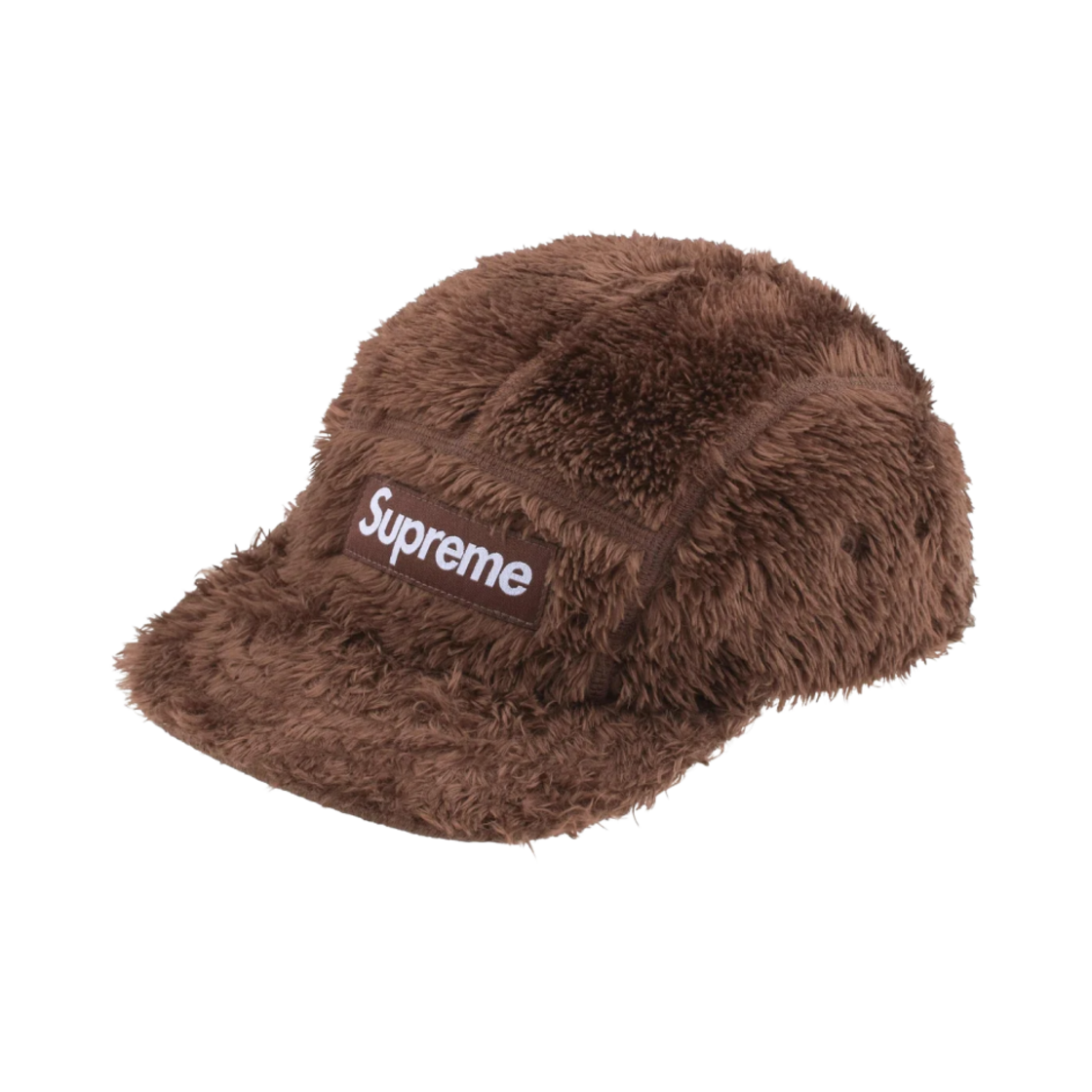 - Supreme Fuzzy Camp Cap Brown - 24FW
