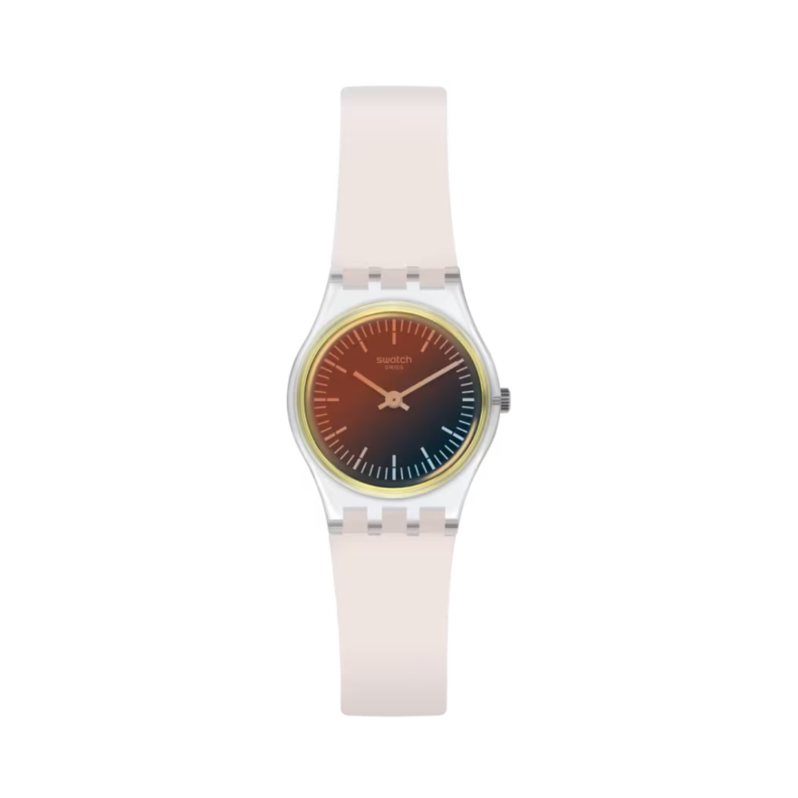 LK391 Swatch Ultra Golden Quartz Beige