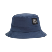 Stone Island 99376 Nylon Metal in Econyl Regenerated Nylon Bucket Hat Avio Blue - 24SS