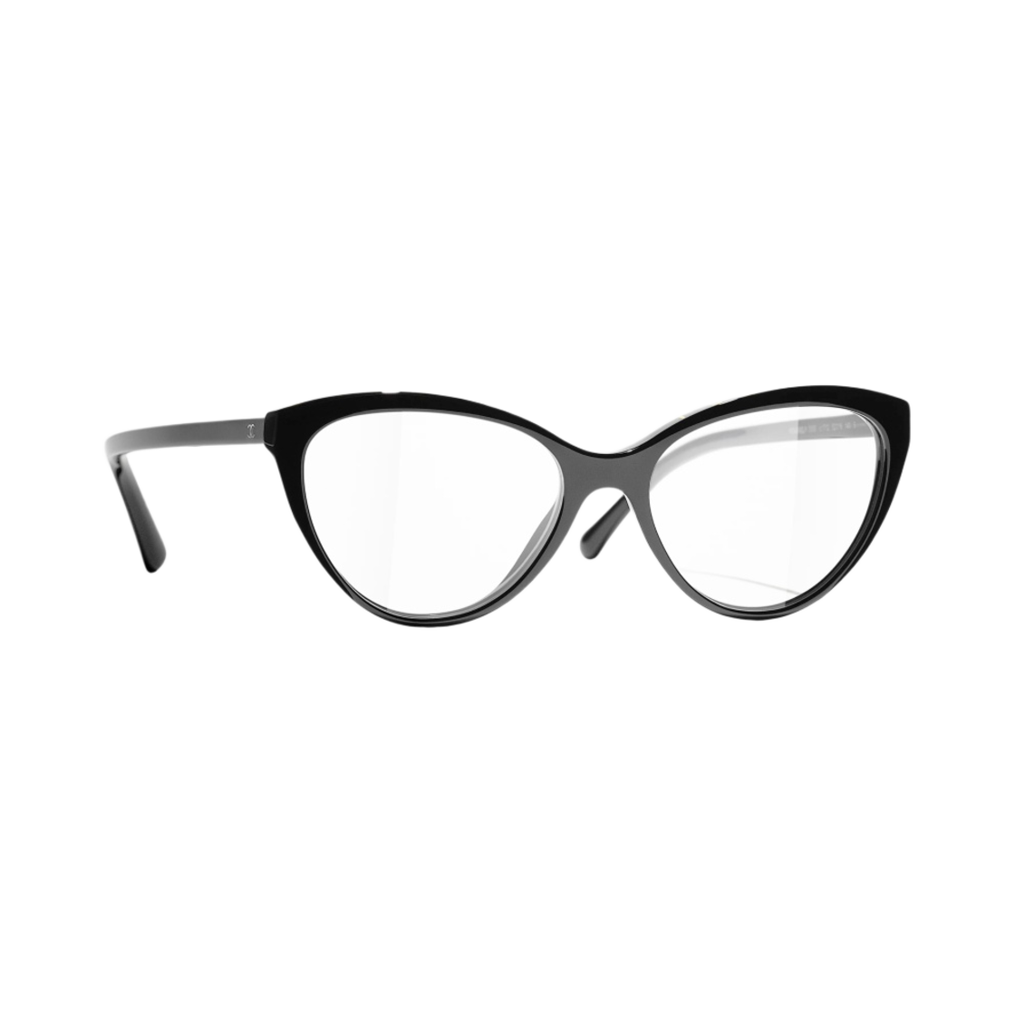 샤넬 캣아이 프레임 아세테이트 & 블랙 옐로우(Chanel Cat Eye Eyeglasses Acetate & Black Yellow) - 2