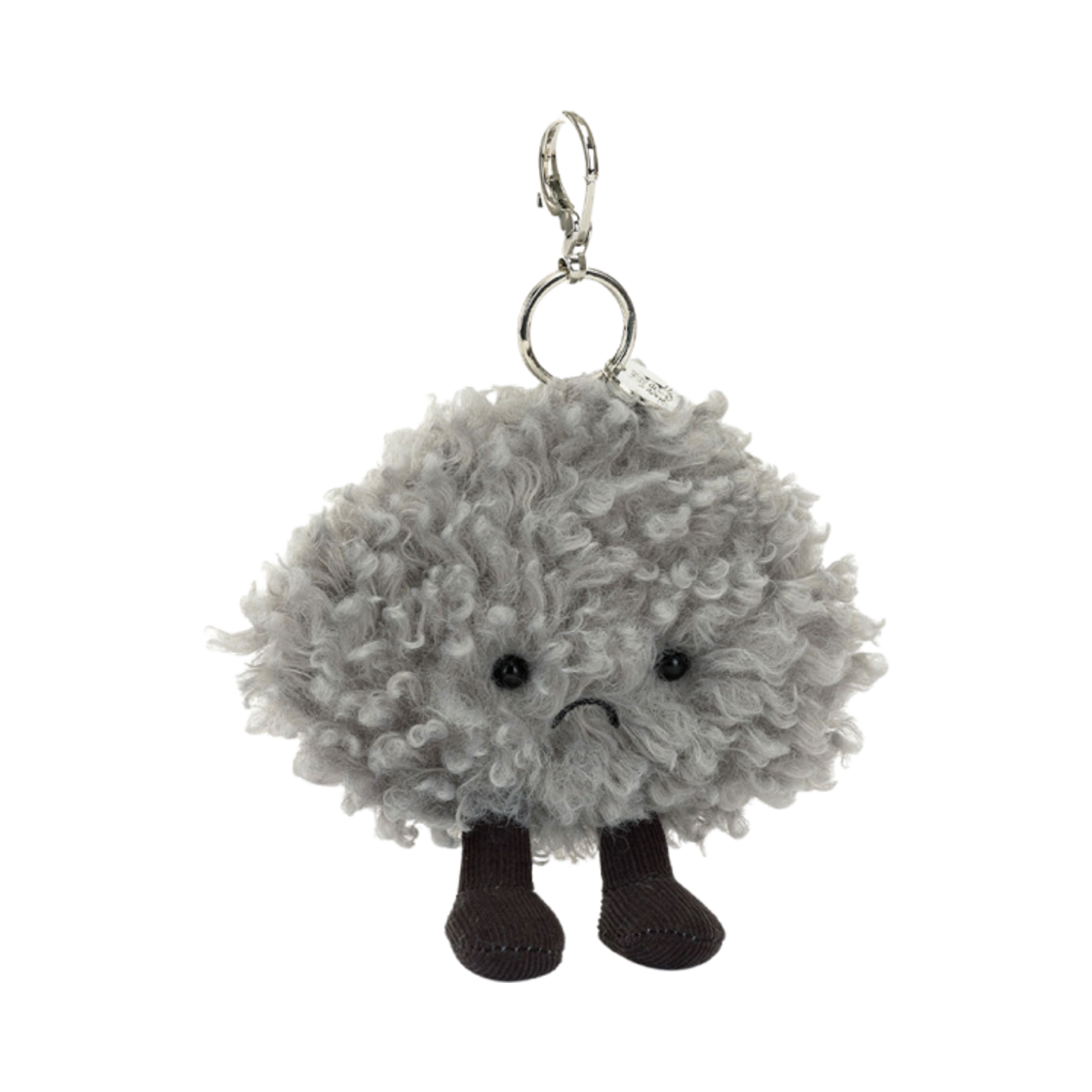 A4SCLBC Jellycat Amuseables Storm Cloud Bag Charm Grey