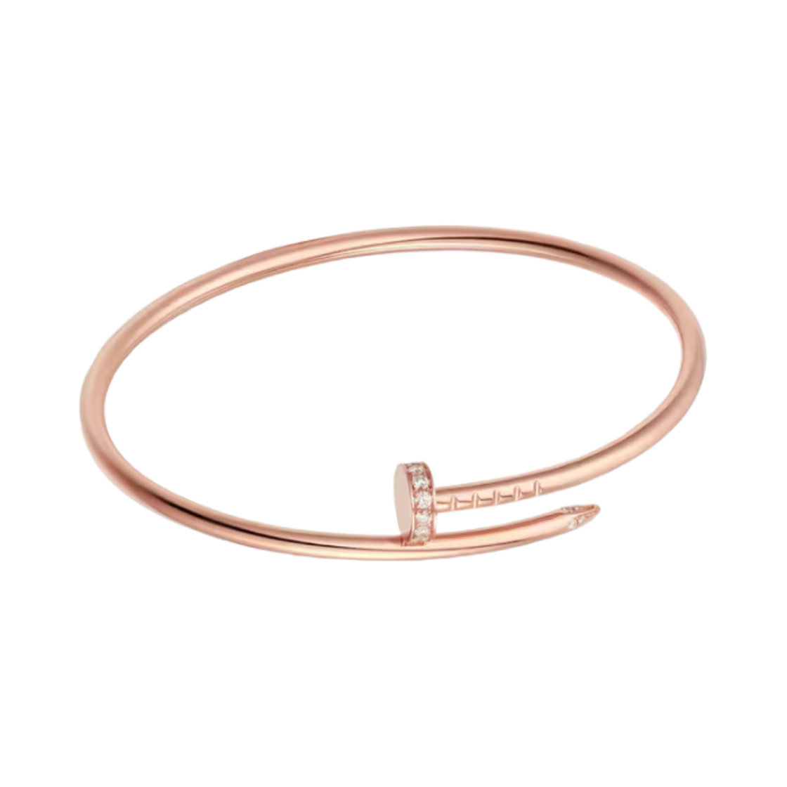 까르띠에 저스트 앵 끌루 브레이슬릿 로즈 골드 다이아몬드(Cartier Juste un Clou Bracelet Rose Gold Diamond)