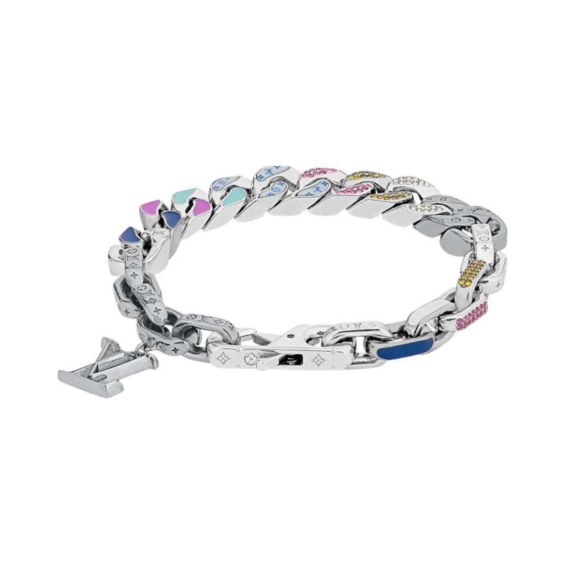 루이비통 파라다이스 체인 브레이슬릿 실버(Louis Vuitton Paradise Chain Bracelet Silver) - 1
