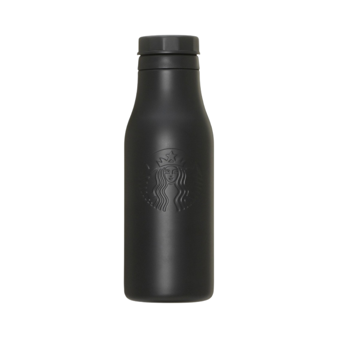 스타벅스 x 프라그먼트 스테인레스 스틸 로고 보틀 매트 블랙 473ml(Starbucks x Fragment Stainless Steel Logo Bottle Matte Black 473ml)