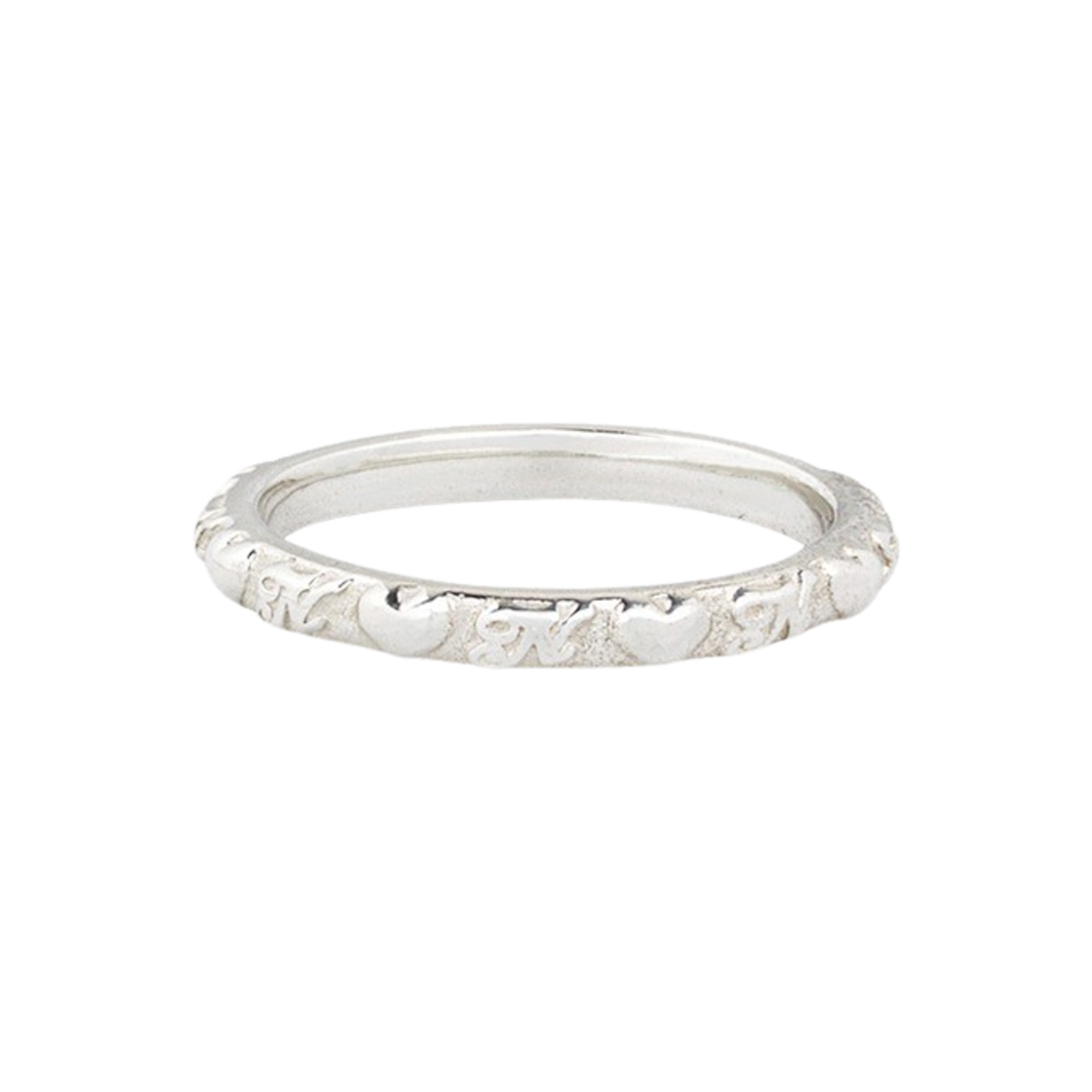 ☆nff☆ silver925 heart logo ring nff1 엔프프 실버925 하트 로고 링 | Nff | KREAM