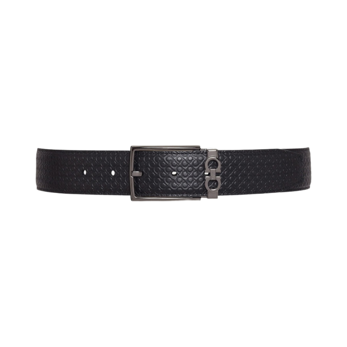 페라가모 리버시블 어드저스터블 간치니 벨트 블랙(Ferragamo Reversible Adujustable Gancini Belt Black)