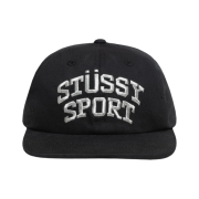 Stussy Mid-Depth Sport Snapback Black Matallic