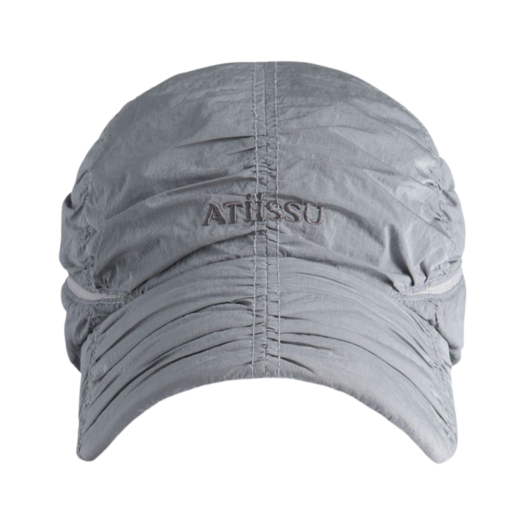 ATiiSSU☆Lip Cap ATiiSSU Stocking Cap BK Black Distressed Layered Hat Logo