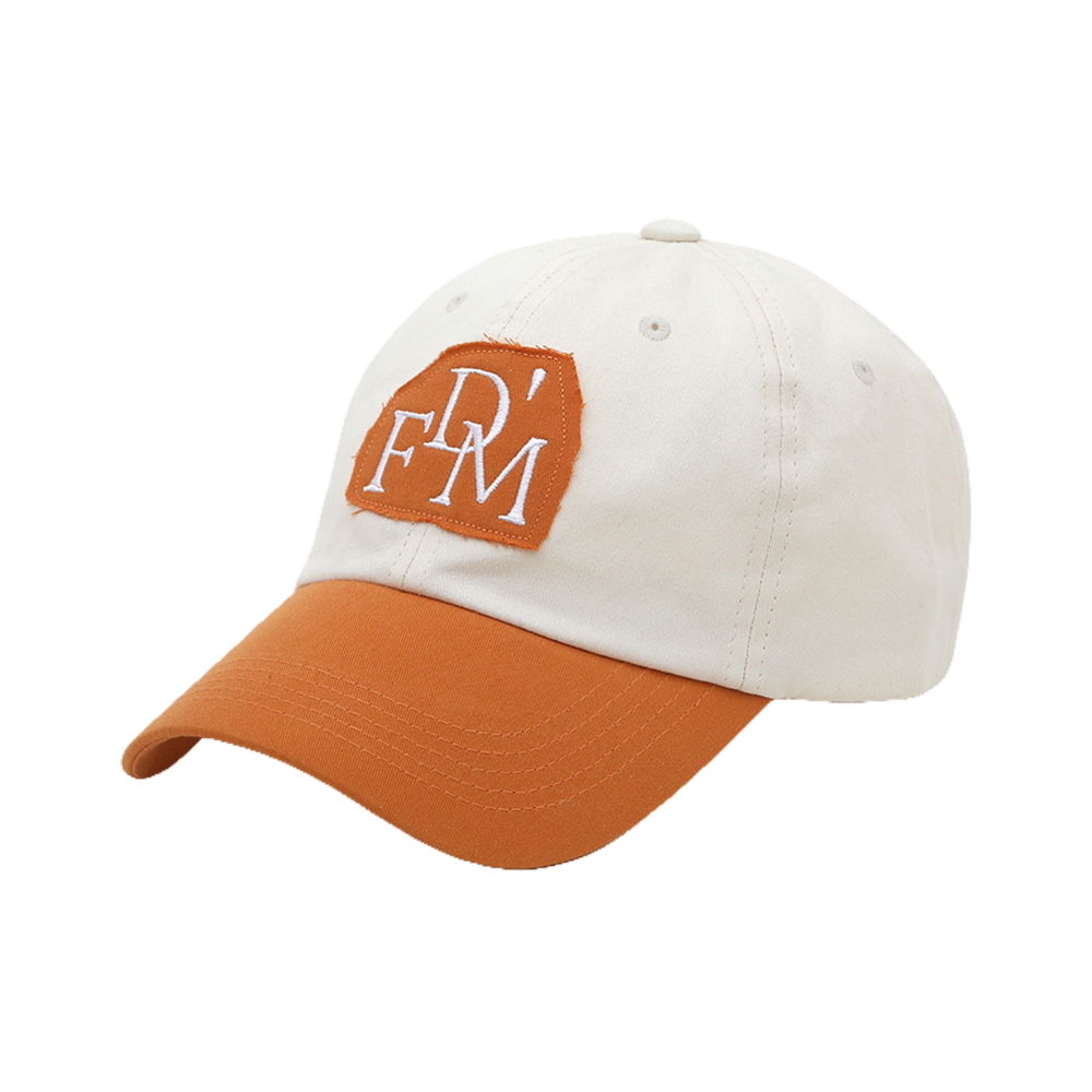 DF-P00000TB DONTFORGETME Big Size Two Tone Patch Strap Russet Orange