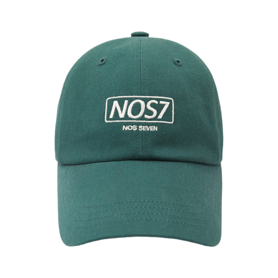 NOS7 스퀘어 볼캡 그린(NOS7 Square Ball Cap Green)
