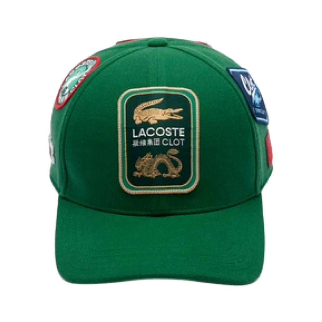 RK3180-99-132 Lacoste x Clot Pique Cap Green