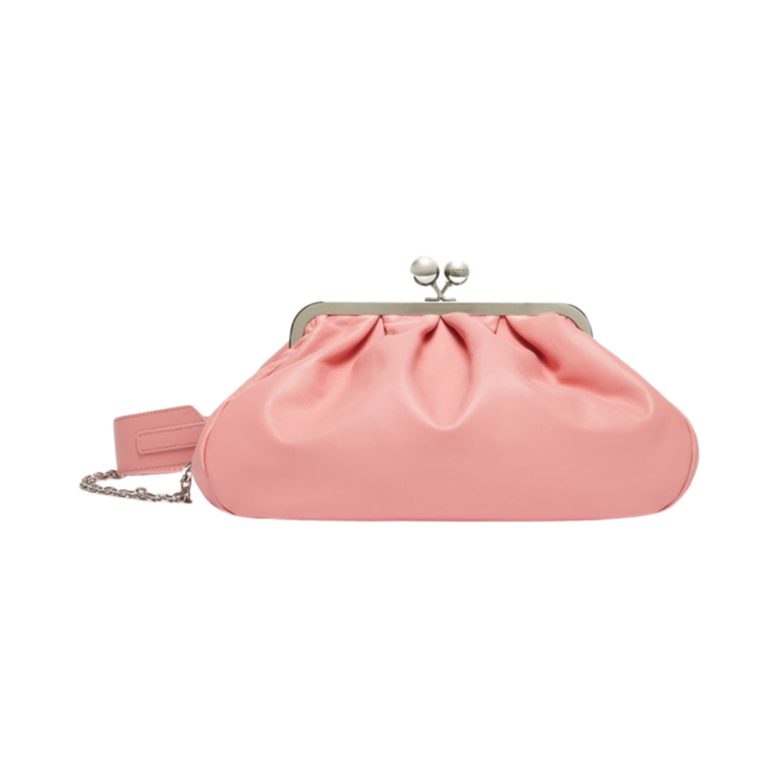 CUBICO-060 Weekend Max Mara Cubico Medium Pasticcino Bag in Nappa Leather Antique Rose