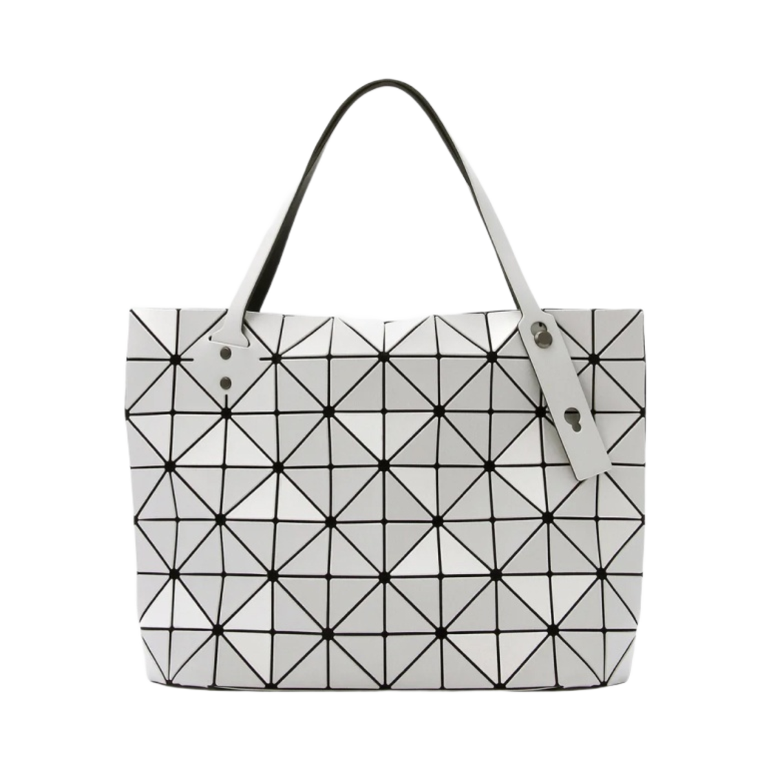 바오 바오 이세이 미야케 락 매트 핸드백 라이트 그레이(Bao Bao Issey Miyake Rock Matte Handbag Light Grey) - 1