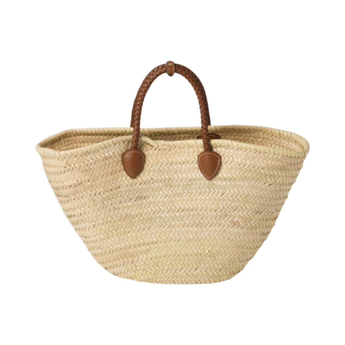 미우 미우 팔메토 핸드백 베이지 꼬냑(Miu Miu Palmetto Handbag Beige Cognac) - 3