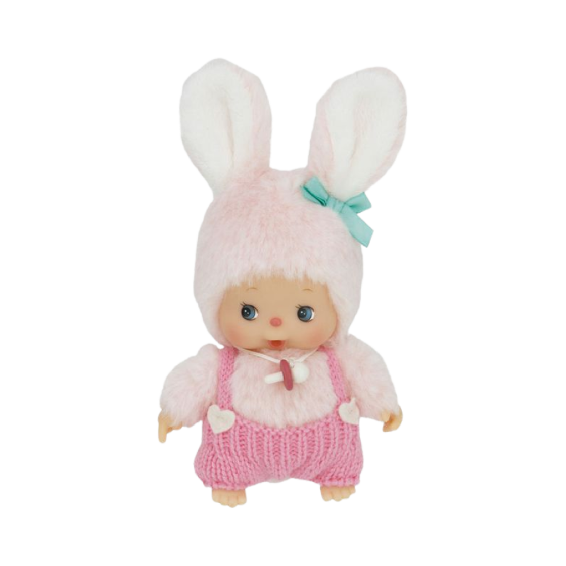 몬치치 M Y U 웜 니트 2019 S 인형 라이트 핑크(Monchhichi M Y U Warm Knit 2019 S Doll Light Pink) - 1