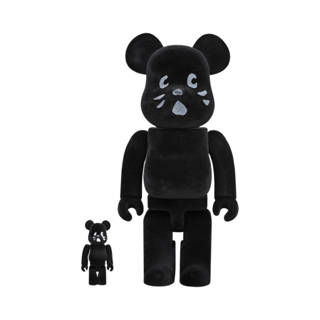 베어브릭 냐 플로키 버전 100% & 400% 세트(Bearbrick Nya Flocky Ver. 100% & 400% Set) - 1