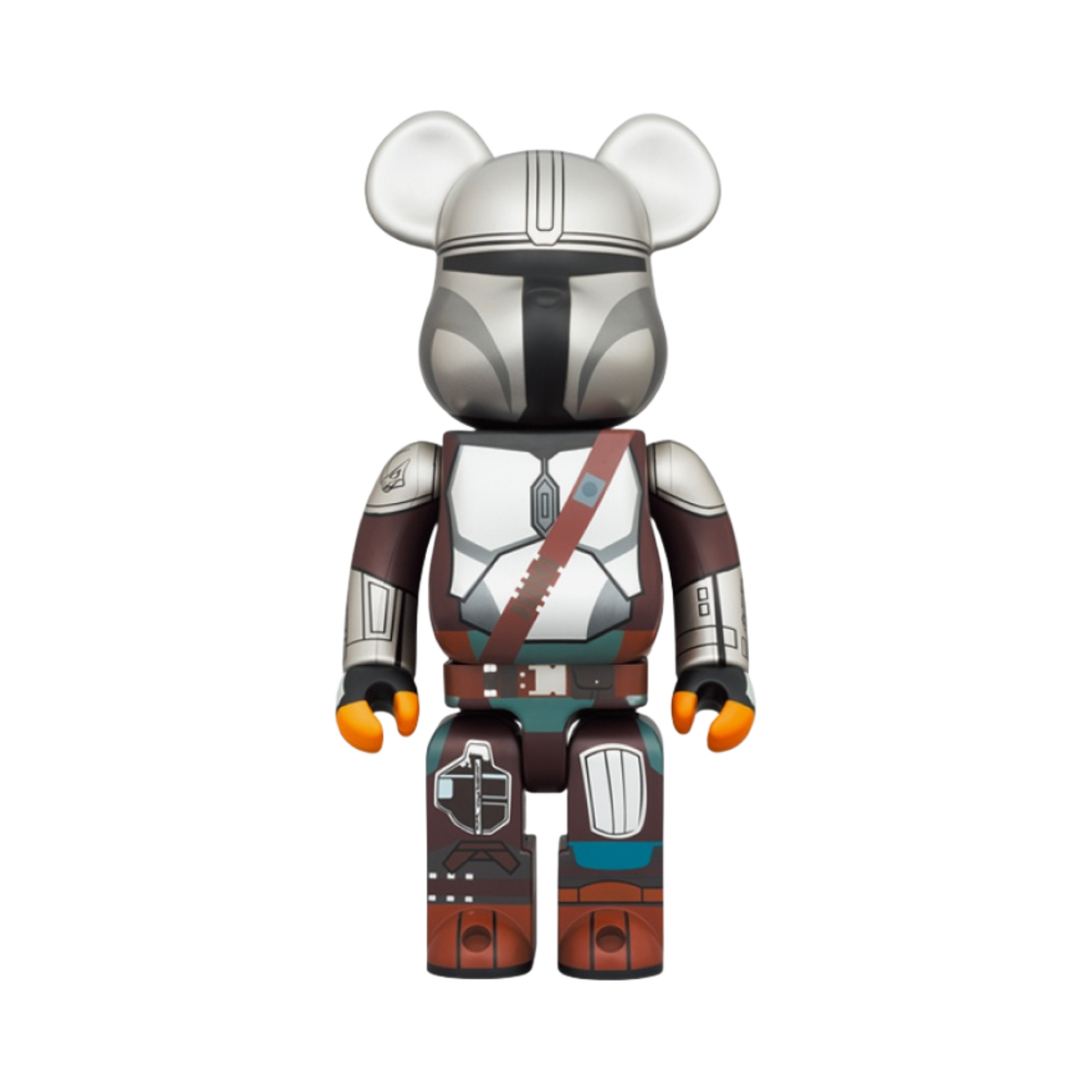 베어브릭 스타워즈 더 만달로리안 베스카 아머 100% & 400% 세트(Bearbrick Star Wars The Mandalorian Beskar Armor 100% & 400% Set) - 2