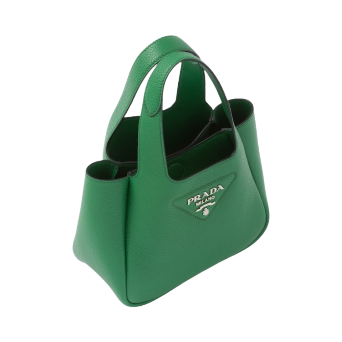 프라다 레더 핸드백 그린(Prada Leather Handbag Green) - 2