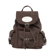 LOTS YOU Nostalgia Chubby Backpack Brown