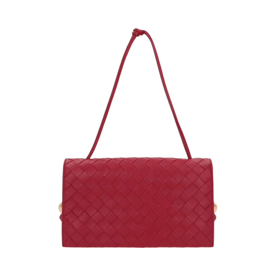 보테가 베네타 트리오 파우치 온 스트랩 애플캔디(Bottega Veneta Trio Pouch on Strap Apple Candy) - 1