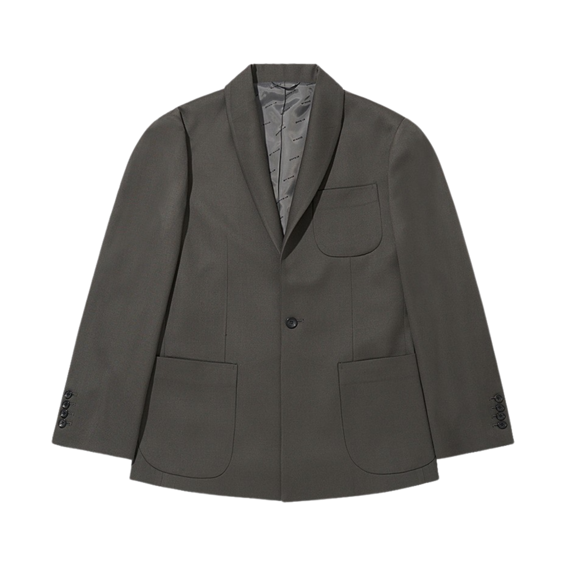 바이랑 울 수트 자켓 그레이