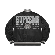 Supreme Second To None MA-1 Jacket Black - 22SS