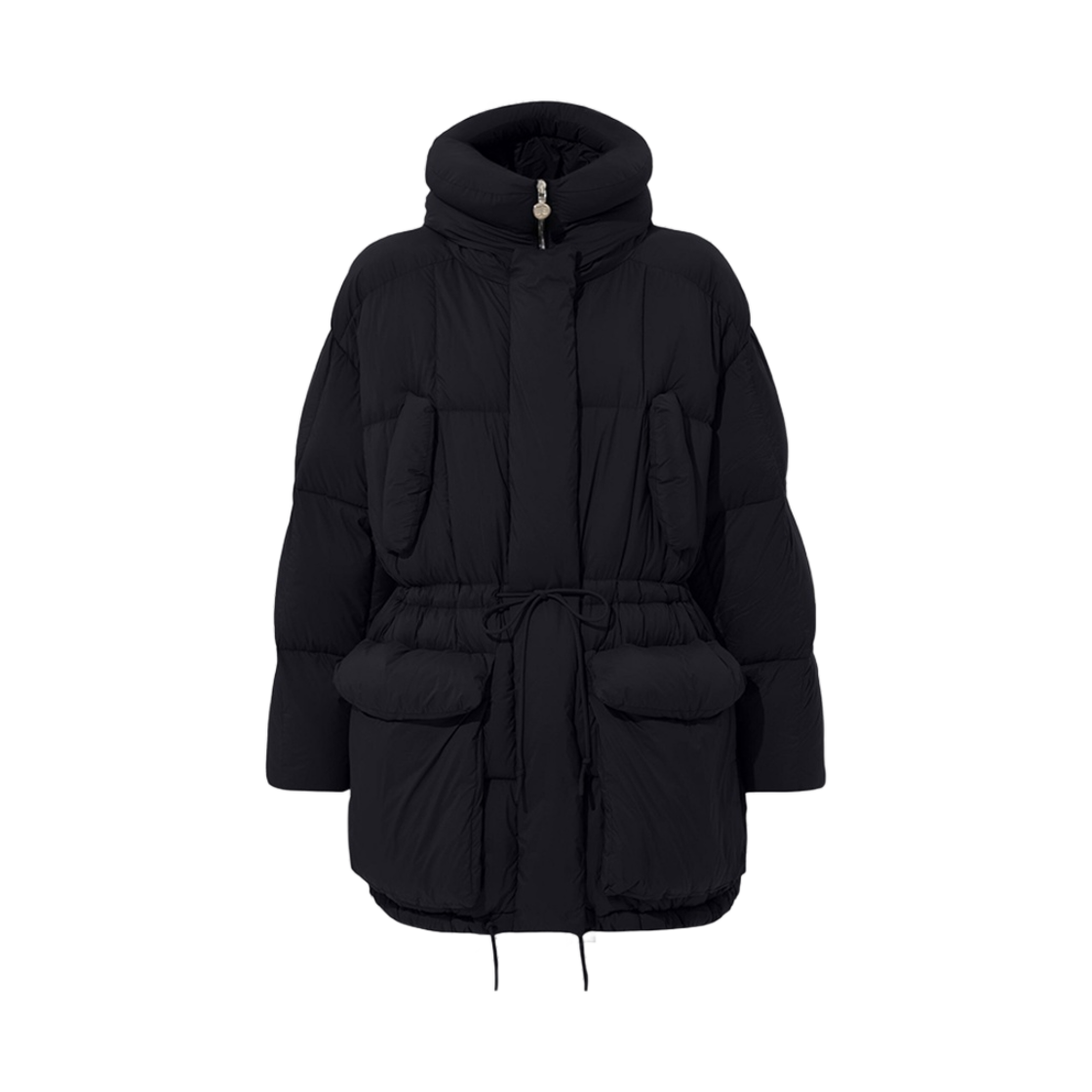 - (W) Ienki Ienki Quilted Parka Soft Black